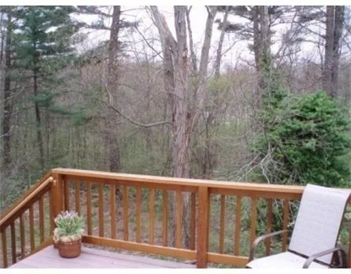 a view of a balcony with outdoor space