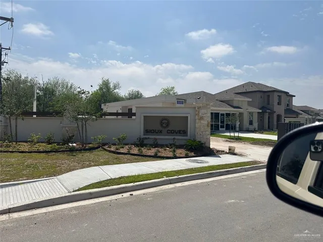 a view of a house with entertaining space