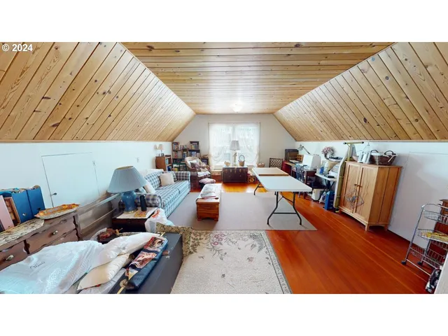 a outdoor living space with furniture