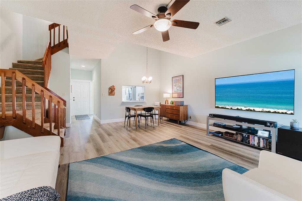 272 West Hemingway Circle Margate, FL 33063 - Photo 12 of 61 a living room with furniture and a flat screen tv