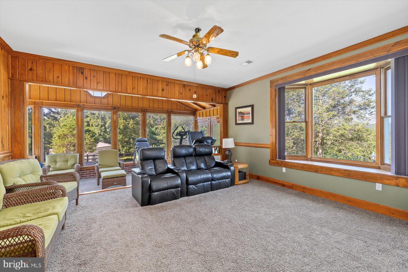 436 Castleton View Road Castleton, VA 22716 - Photo 20 of 66 a living room with furniture and a large window