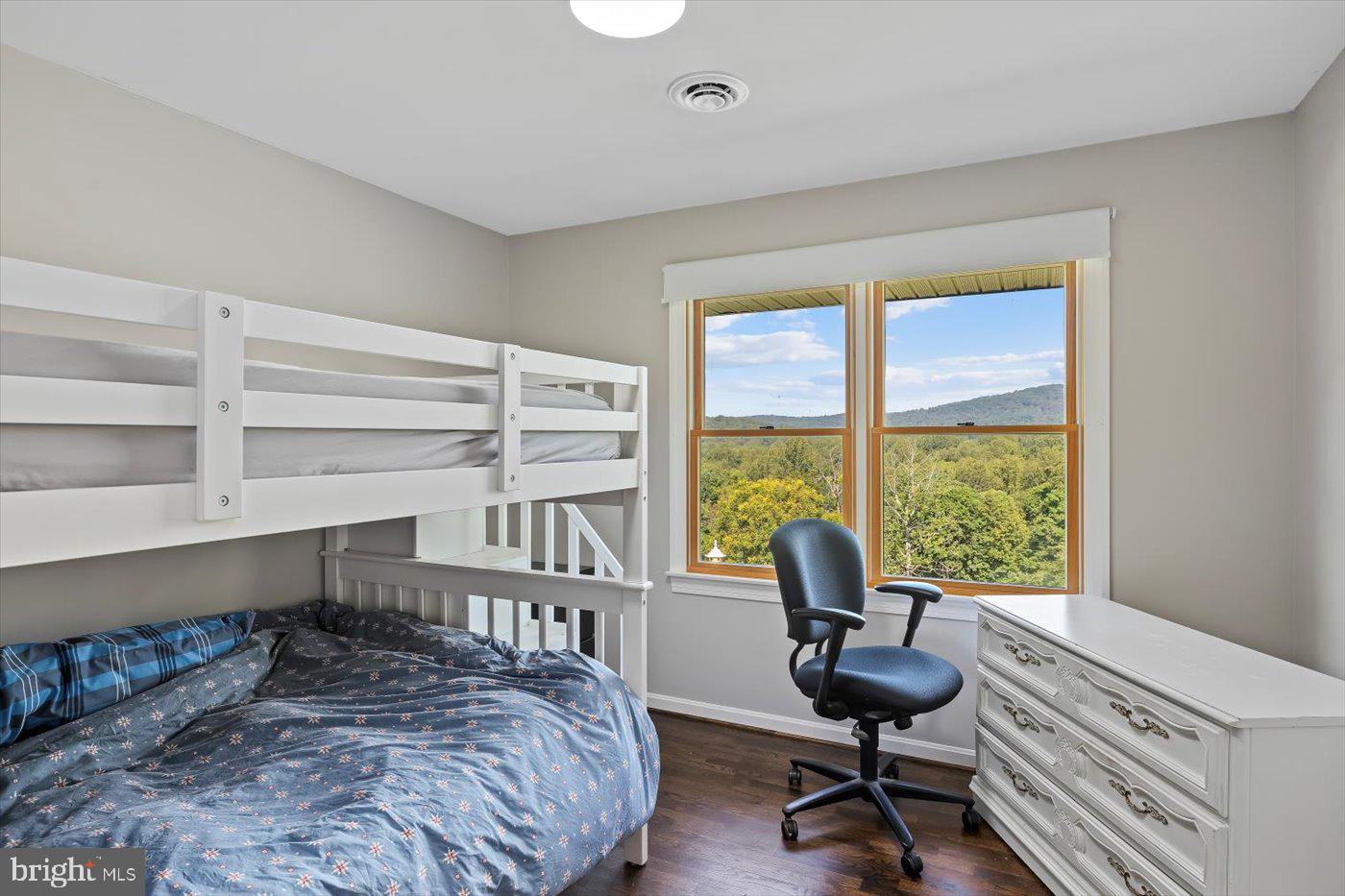 436 Castleton View Road Castleton, VA 22716 - Photo 28 of 66 a view of a workspace with furniture and a window