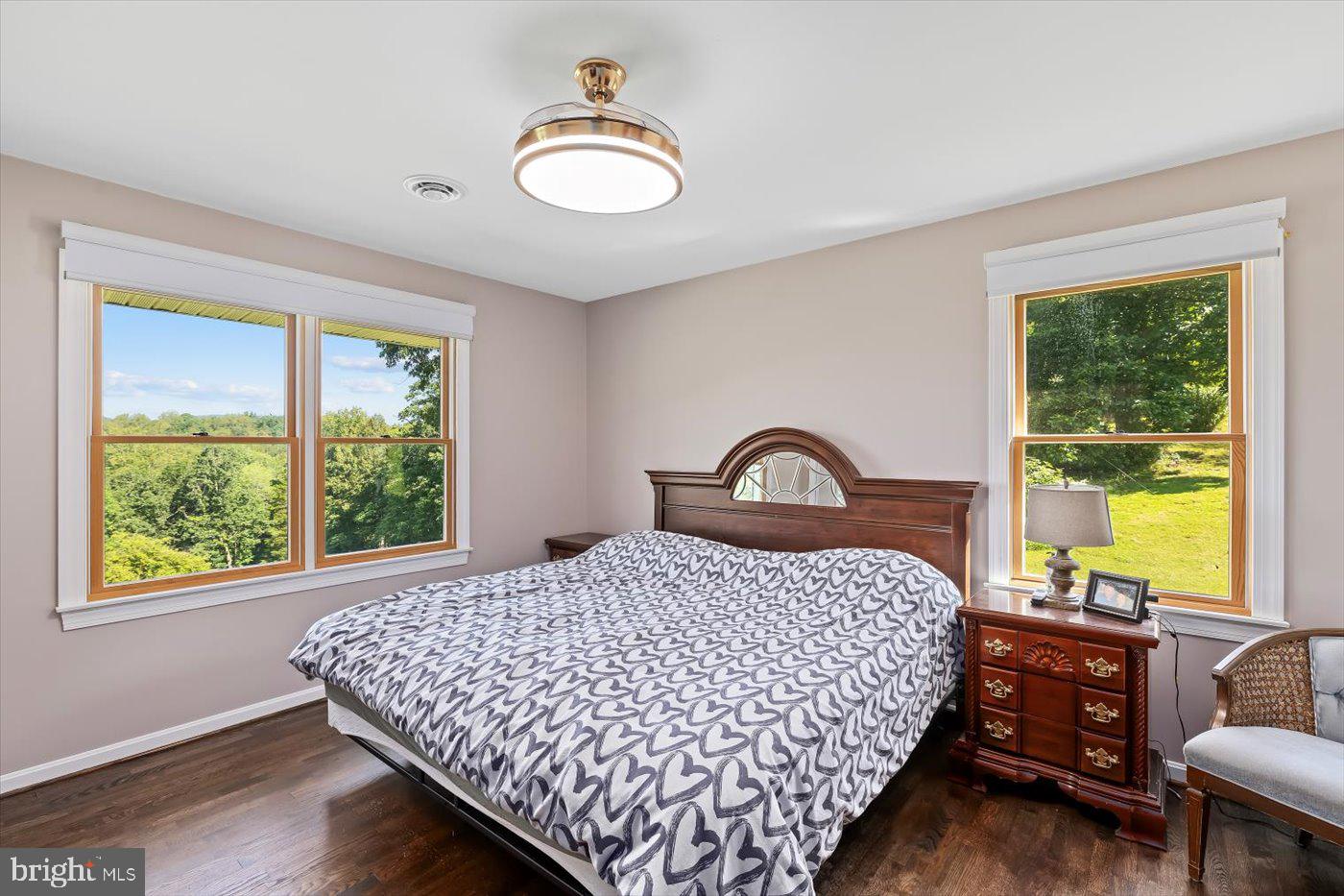 436 Castleton View Road Castleton, VA 22716 - Photo 29 of 66 a bedroom with a bed and a window