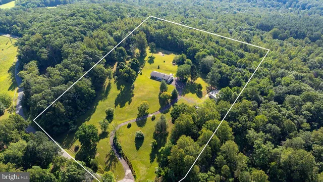 a view of a lake with a mountain