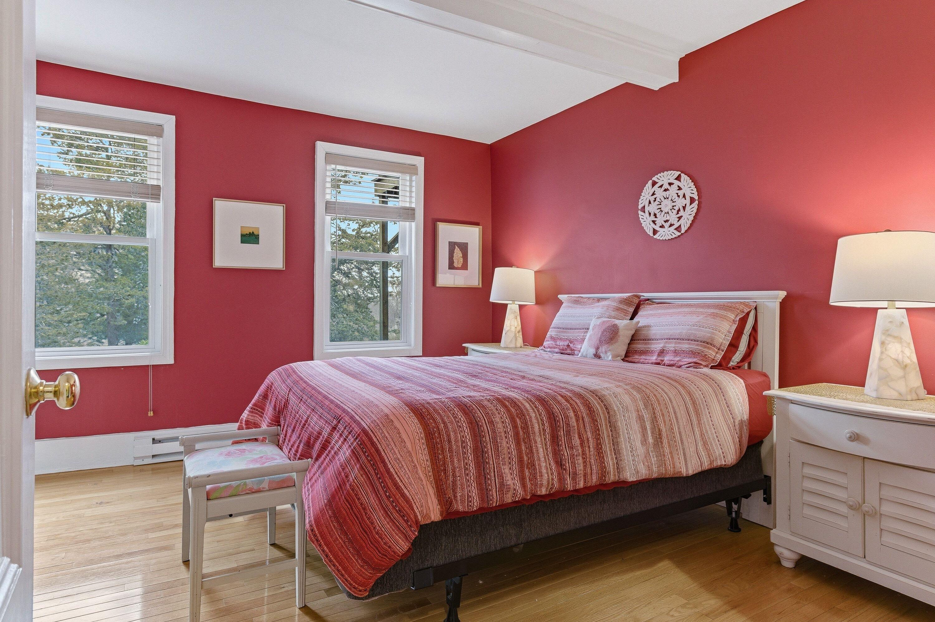 60 Pine Hill Road South, Unit 318 Ogunquit, ME 03907 - Photo 16 of 29 Bright bedroom with Queen bed