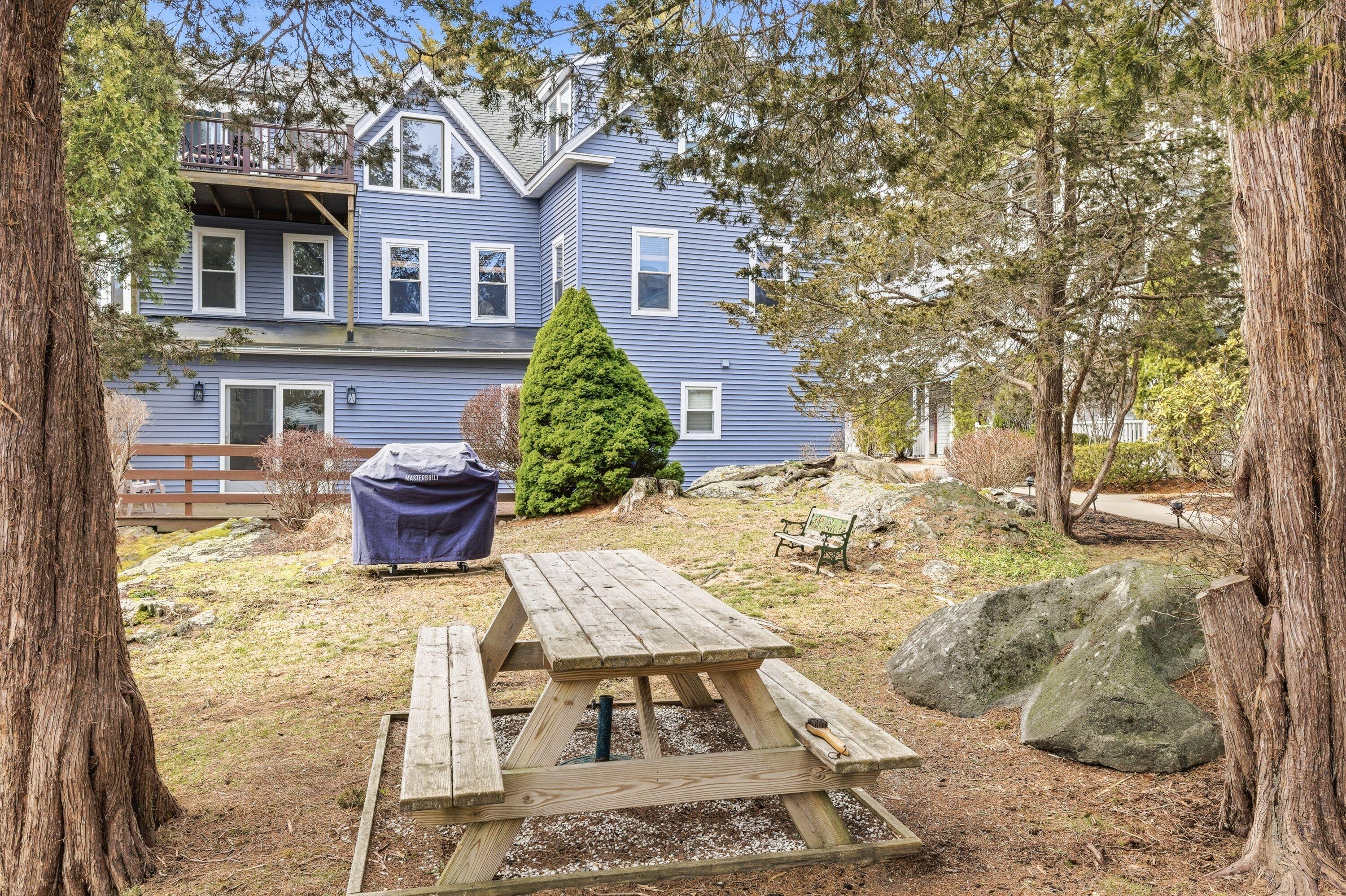 60 Pine Hill Road South, Unit 318 Ogunquit, ME 03907 - Photo 22 of 29 Sitting area and grill