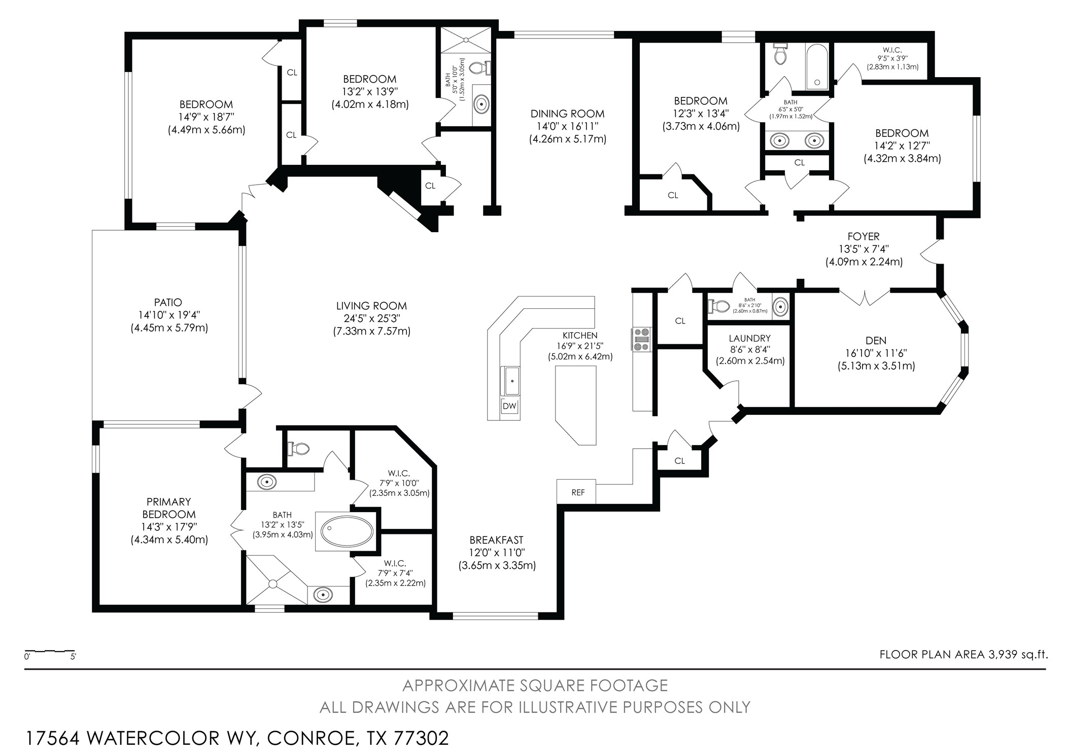 17564 Watercolor Way Conroe, TX 77302 - Photo 42 of 42 Spacious floorplan