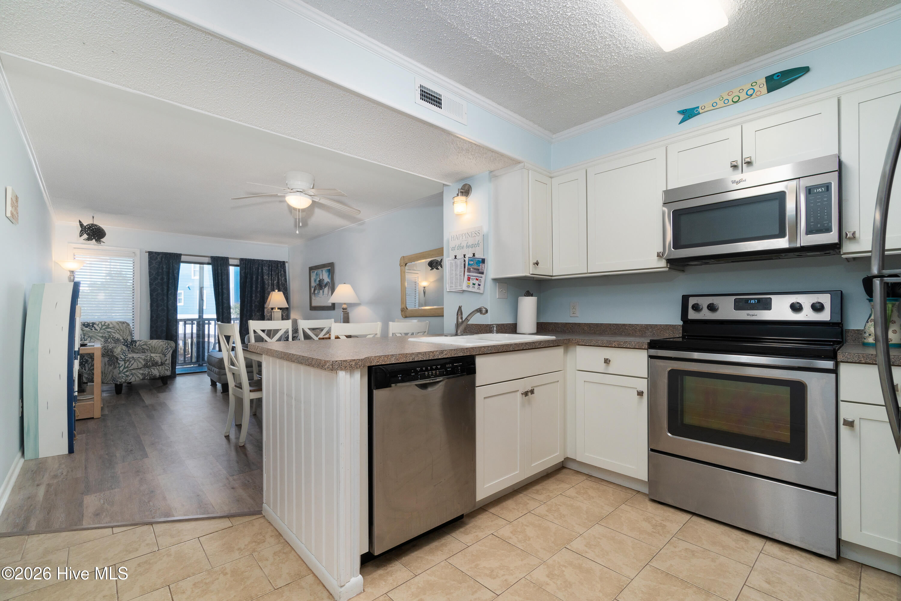 2511 West Fort Macon Road, Unit 111B Atlantic Beach, NC 28512 - Photo 13 of 47 Kitchen area view