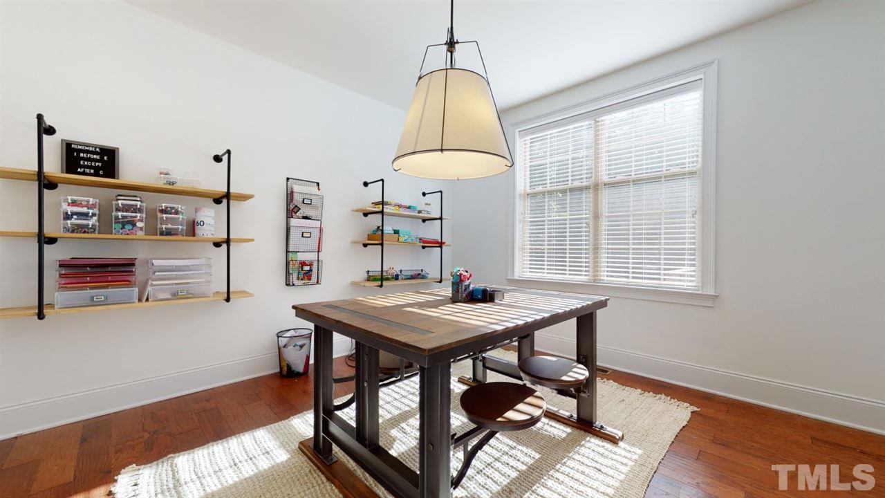 2209 Wood Cutter Court Raleigh, NC 27606 - Photo 18 of 30 Private first floor office is perfect for working and/or studying from home.