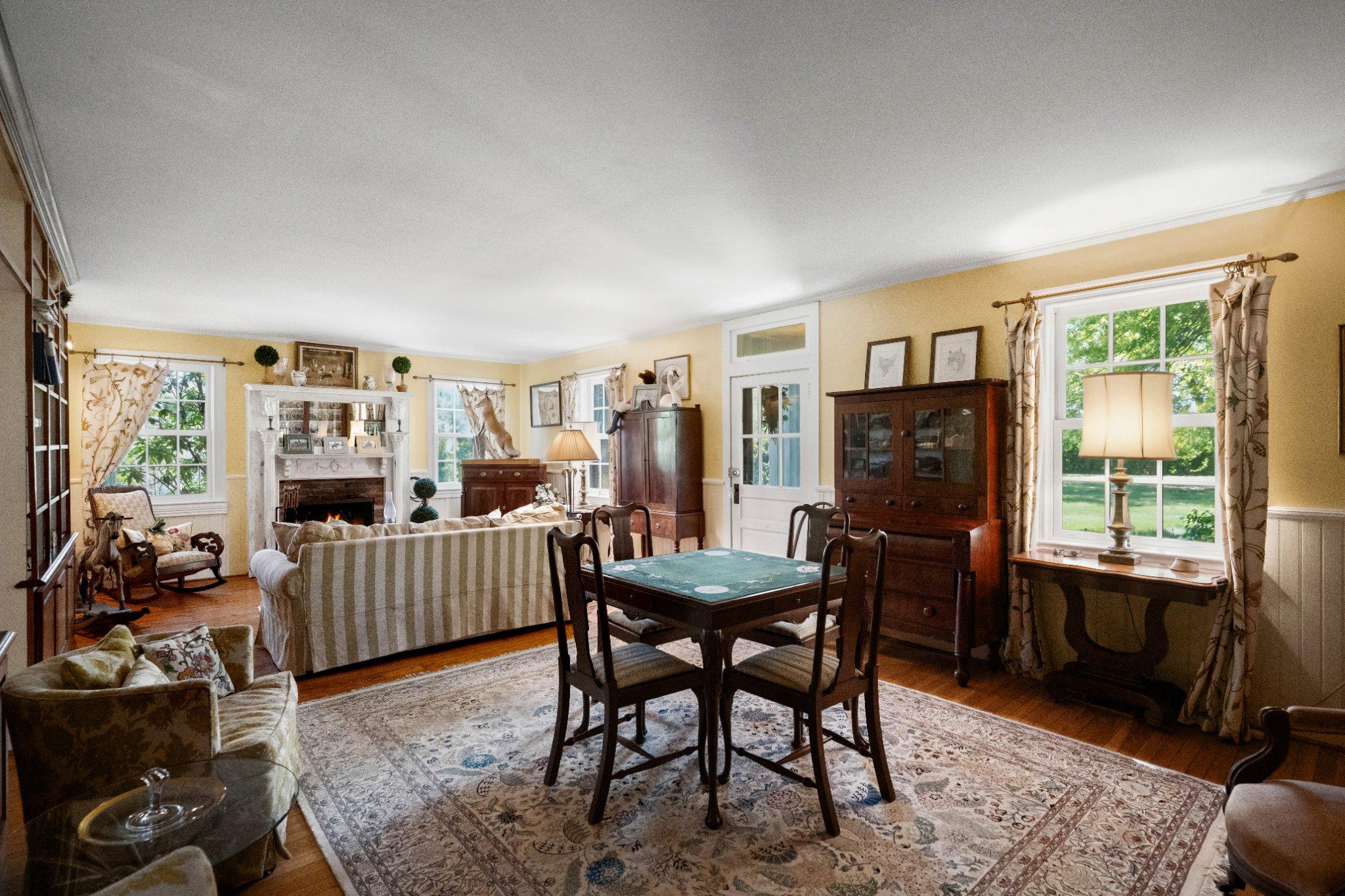 18101 Cattail Road Poolesville, MD 20837 - Photo 37 of 79 Pine floor, wainscoting, crown & chair moldings