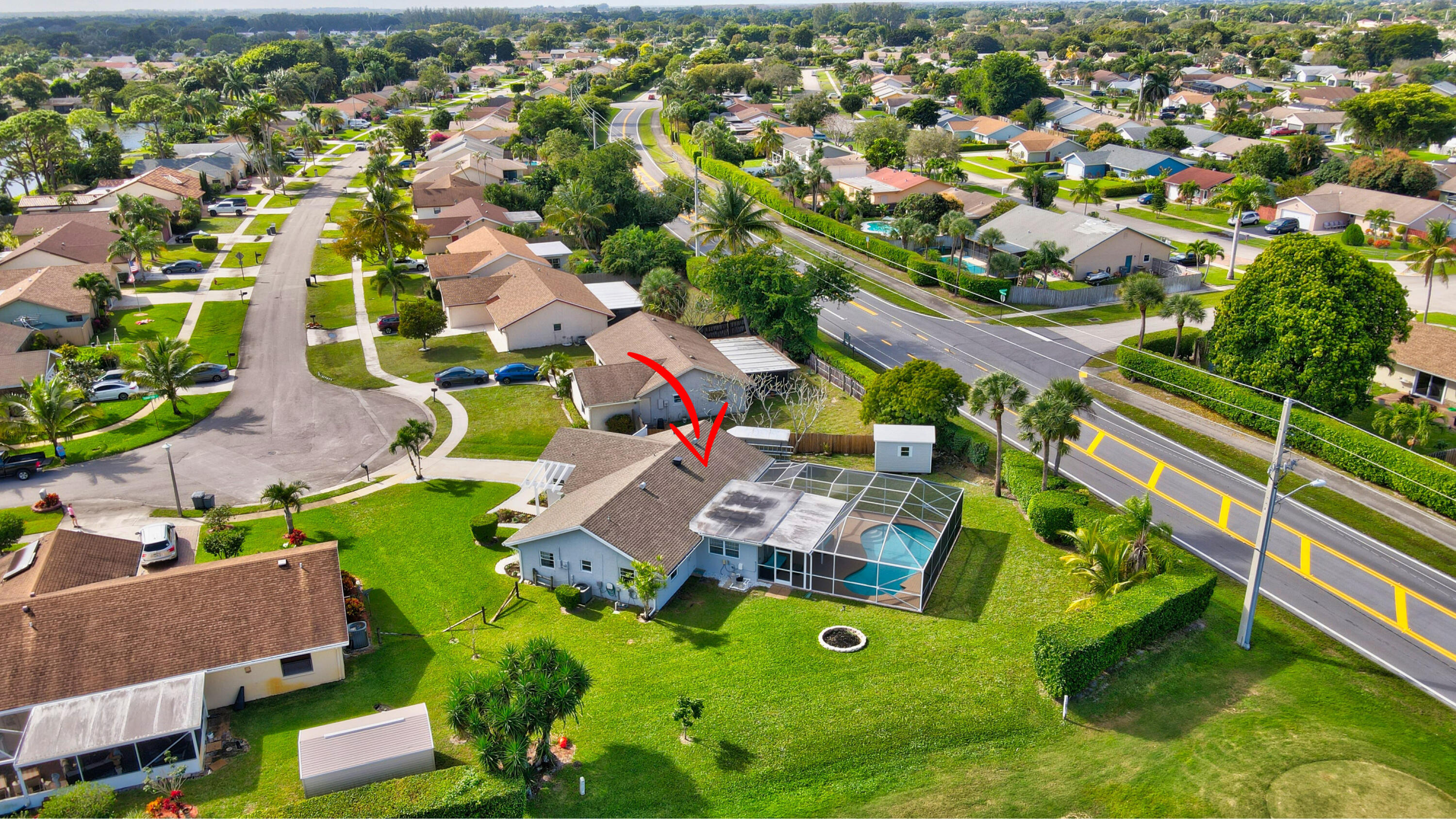 9501 Lancaster Place Boca Raton, FL 33434 - Photo 48 of 57 Air View Lot