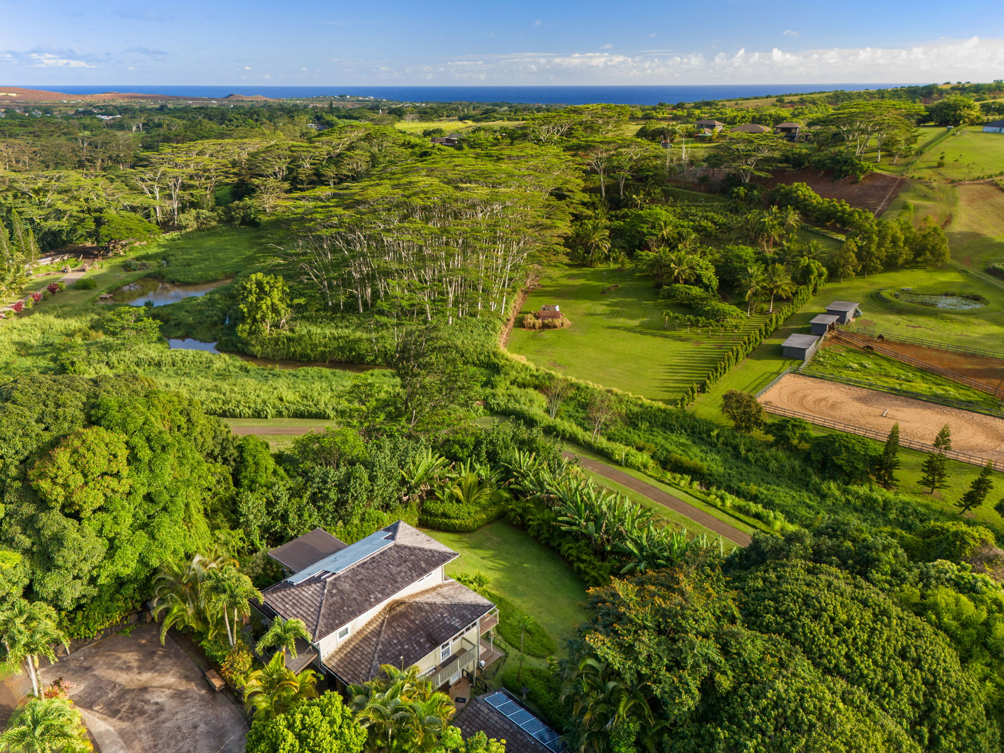 3707 Omao Road Koloa, HI 96756 - Photo 27 of 27 a view of a garden with an outdoor space