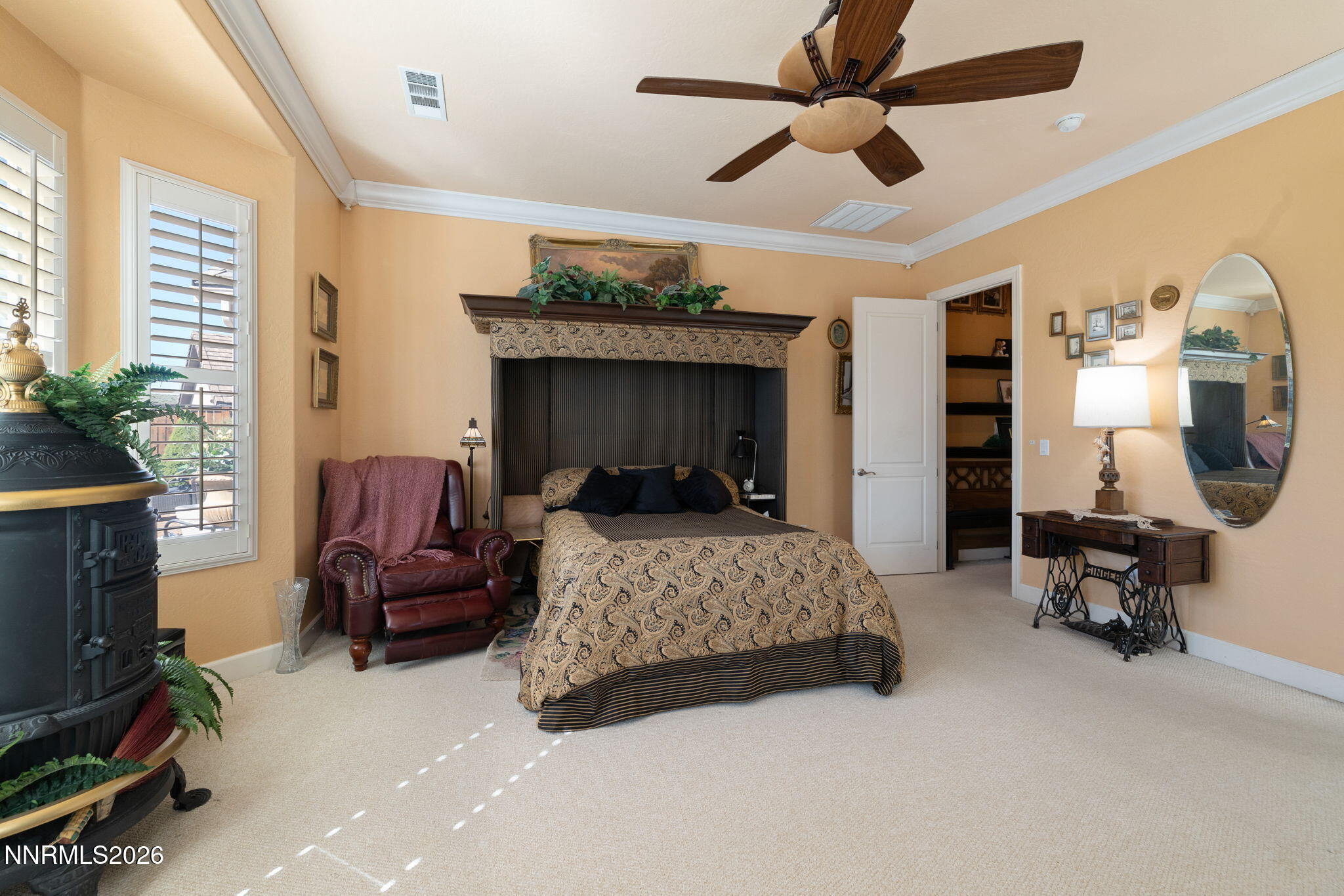 9160 Quilberry Way Reno, NV 89523 - Photo 43 of 53 a bedroom with bed and window