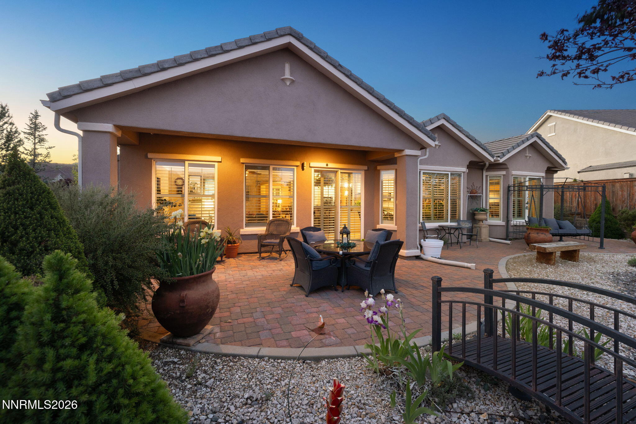 9160 Quilberry Way Reno, NV 89523 - Photo 5 of 53 a view of a house with backyard and sitting area
