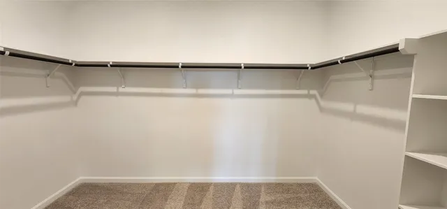 a view of walk in closet