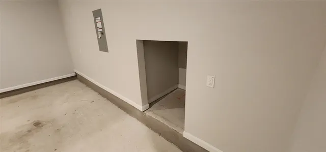 a view of a small space