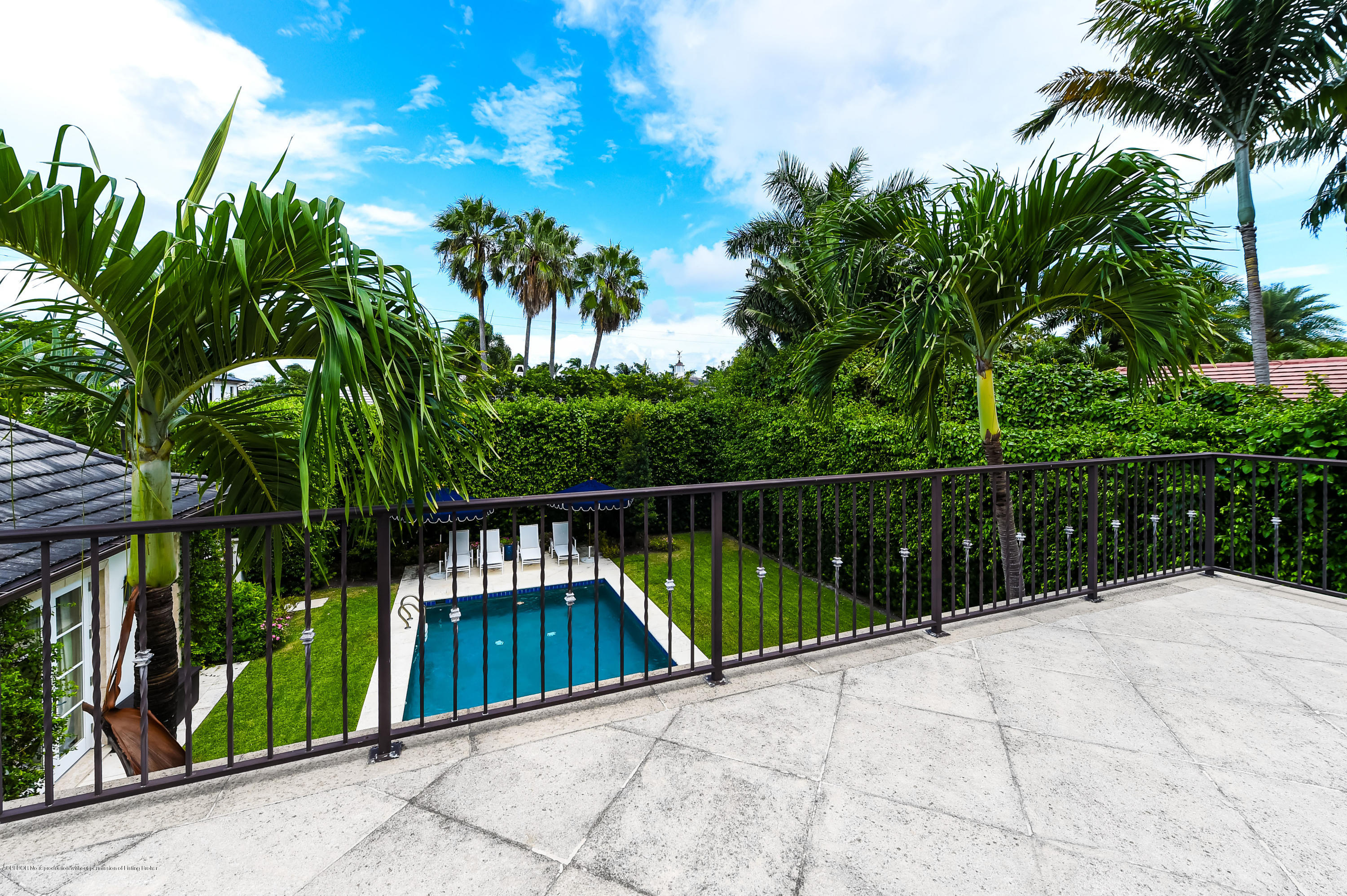 341 Garden Road Palm Beach, FL 33480 - Photo 17 of 35 Balcony