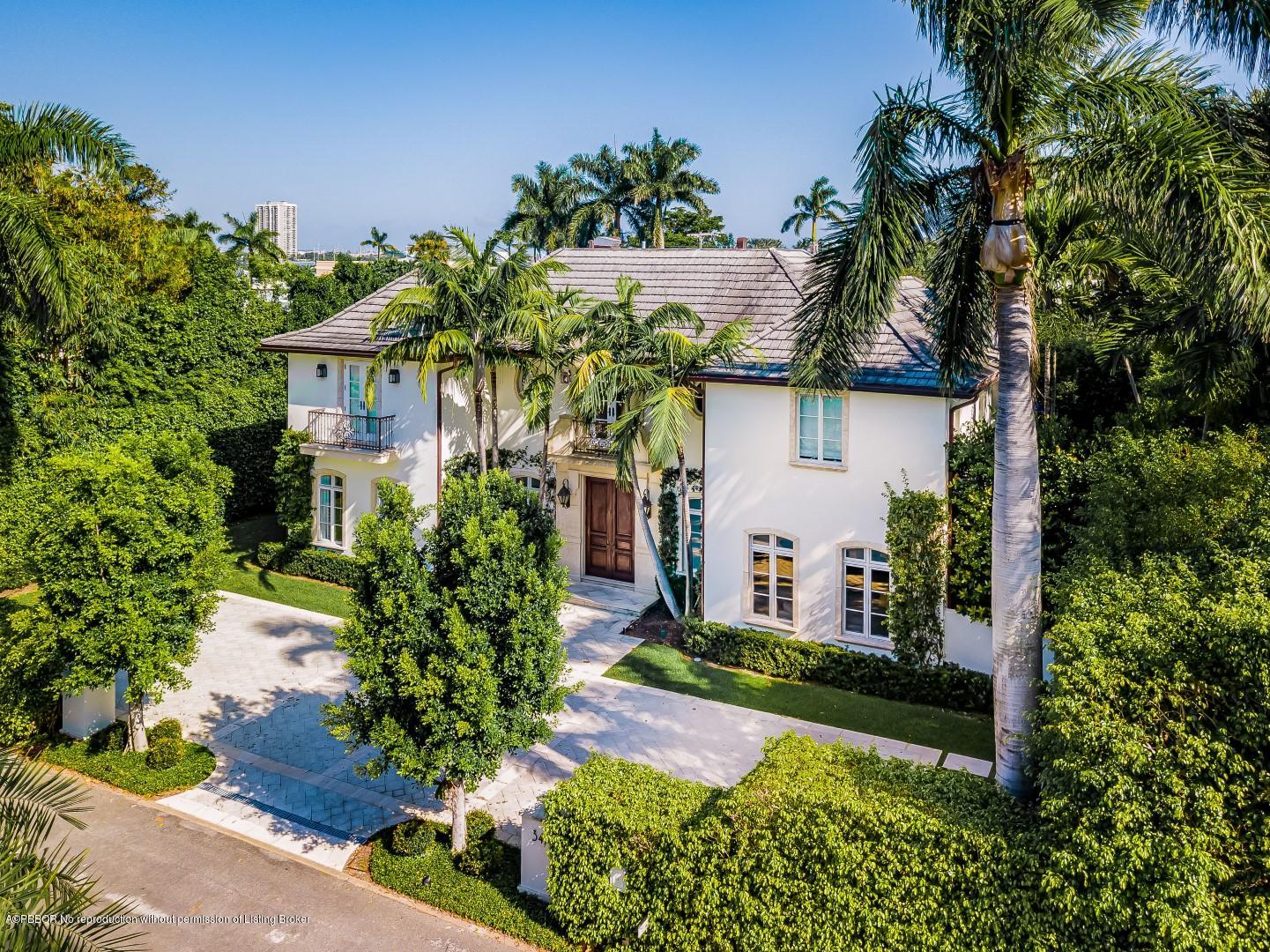 341 Garden Road Palm Beach, FL 33480 - Photo 27 of 35 Aerial