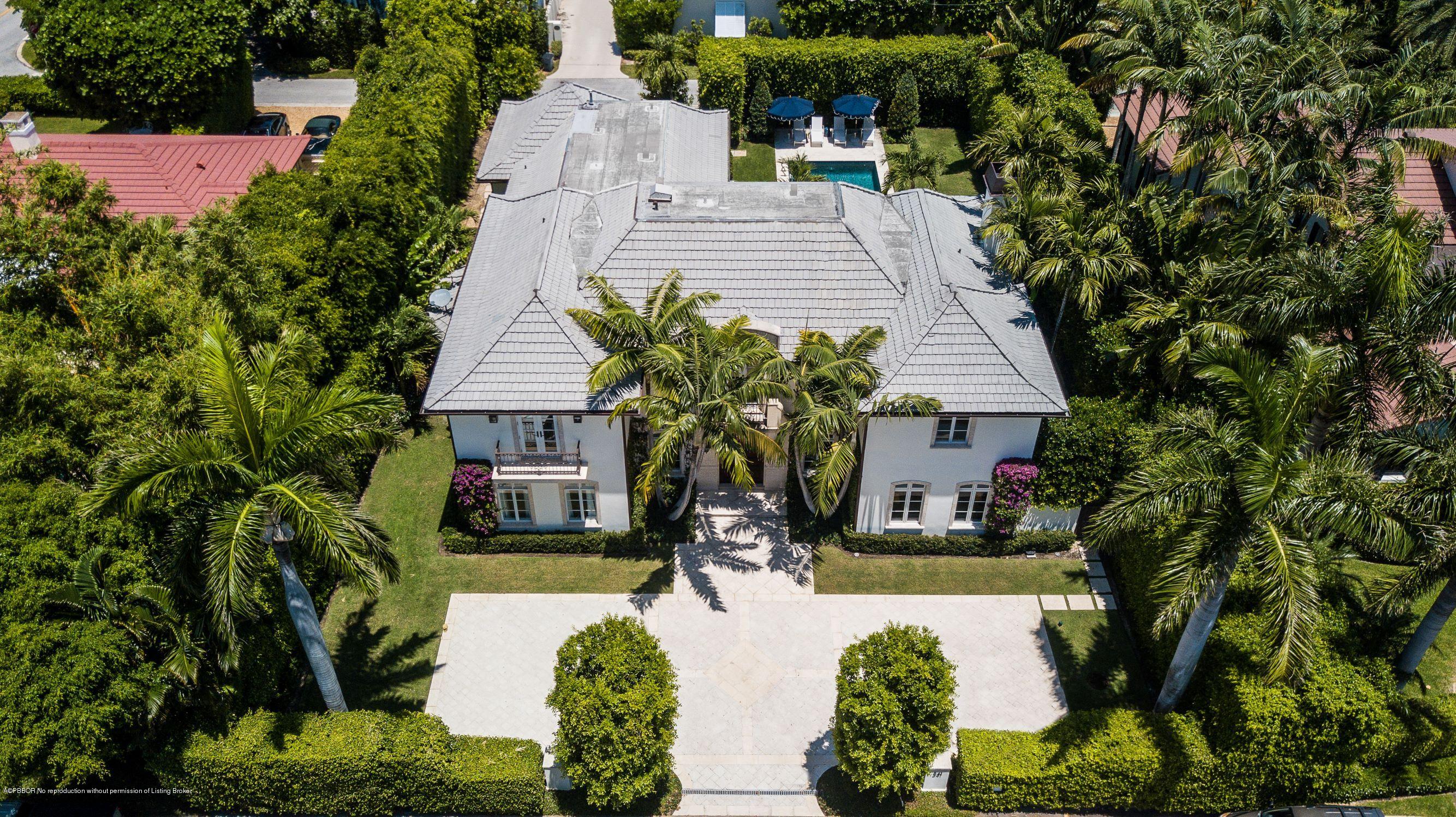 341 Garden Road Palm Beach, FL 33480 - Photo 29 of 35 341 Garden Rd Aerial - MLS-103