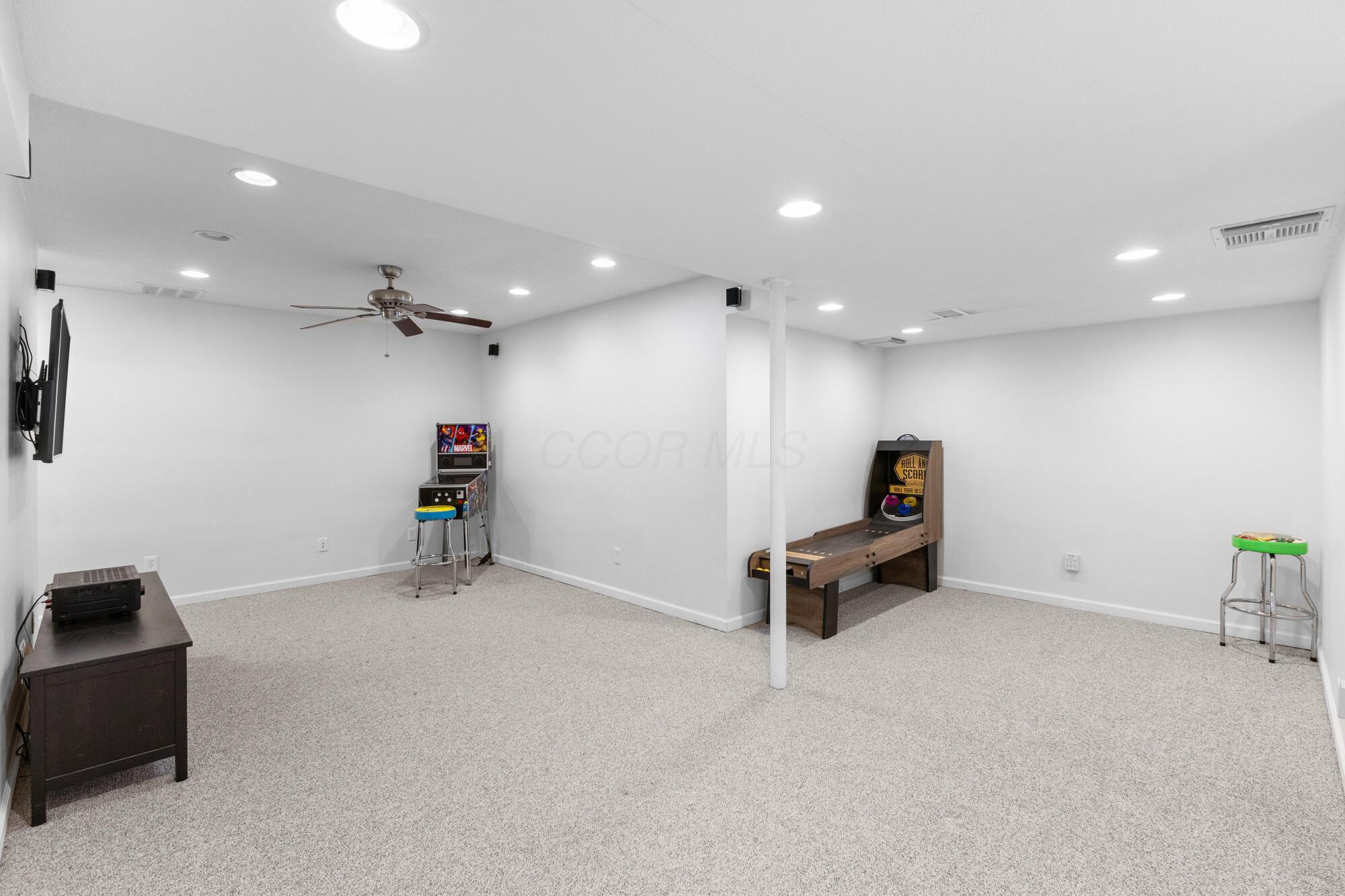 11468 Beacom Road Sunbury, OH 43074 - Photo 47 of 78 Lower Level Family/Rec Room