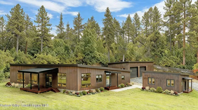 a view of outdoor space and green space