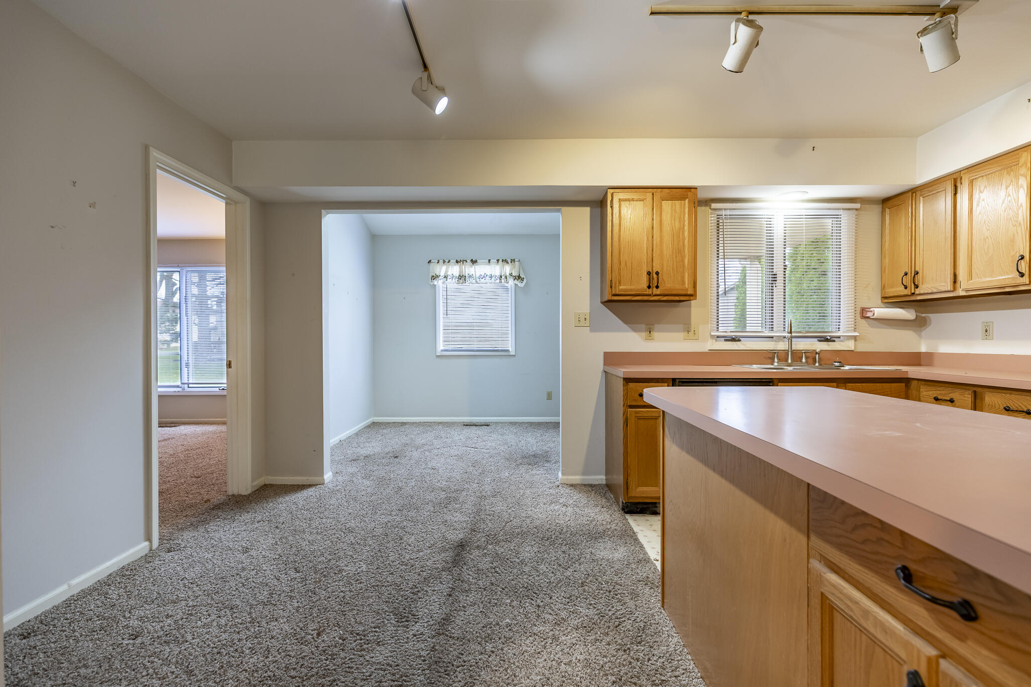 1874 Springvale Drive Crown Point, IN 46307 - Photo 8 of 26 a view of a kitchen with a sink and a window