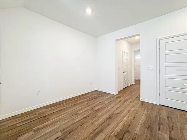 wooden floor in a room