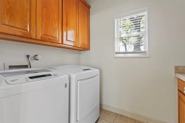 a view of outdoor space with trees all around