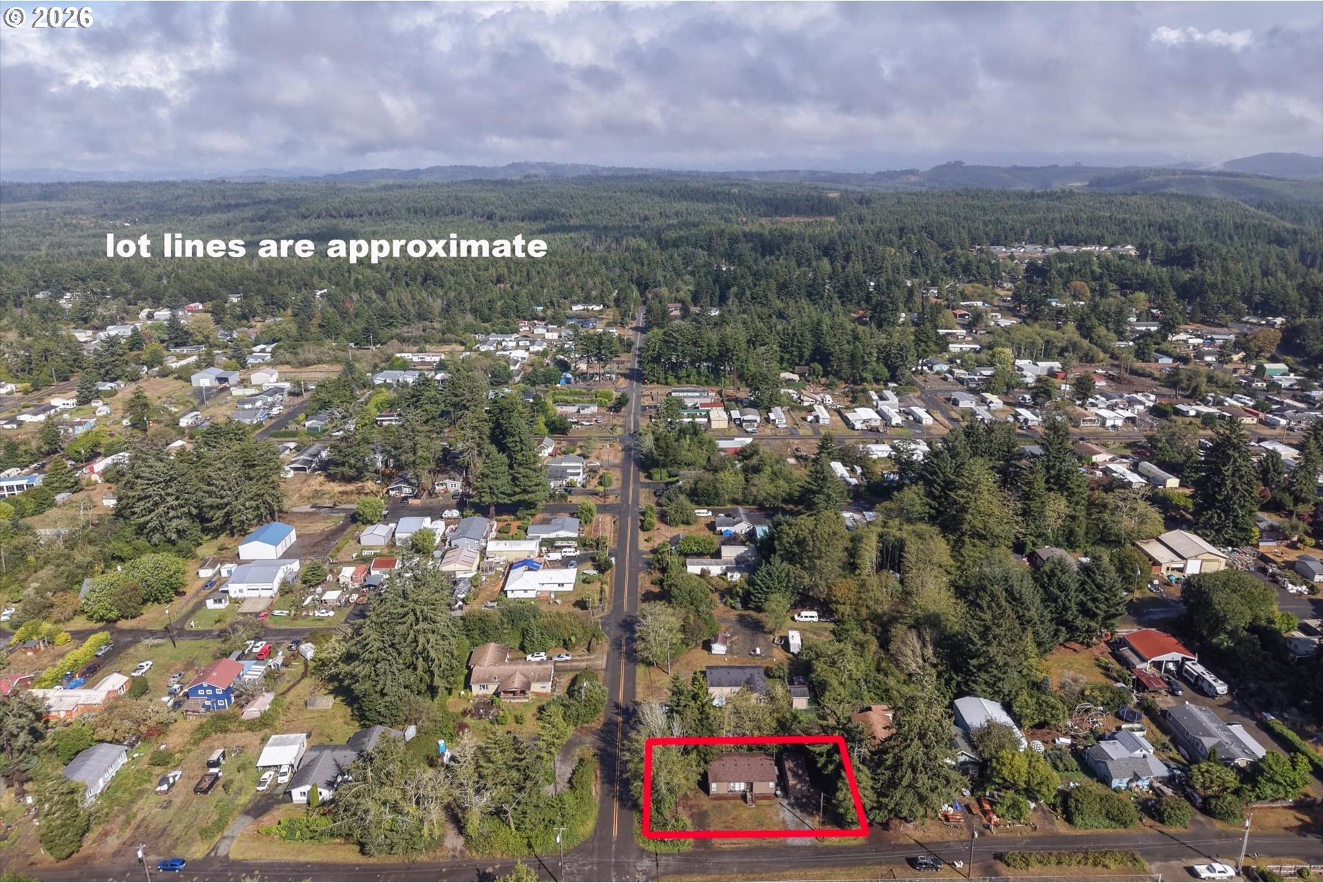 63583 Grand Road Coos Bay, OR 97420 - Photo 16 of 24 Drone View/UAV