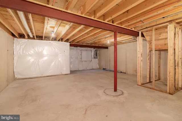 a view of a wooden deck