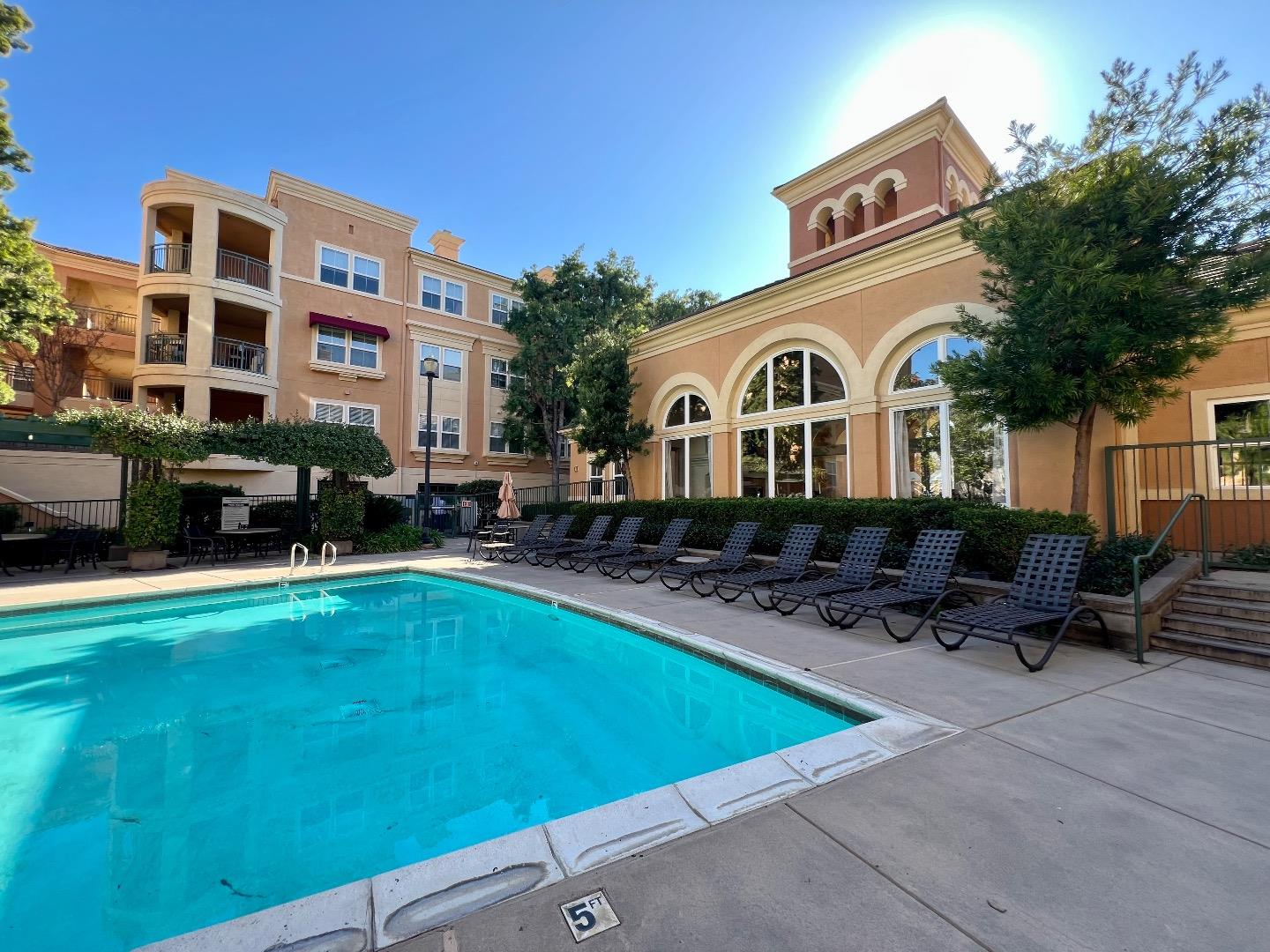 1310 Saddle Rack Street, Unit 347 San Jose, CA 95126 - Photo 34 of 42 a view of outdoor space yard swimming pool and sitting area