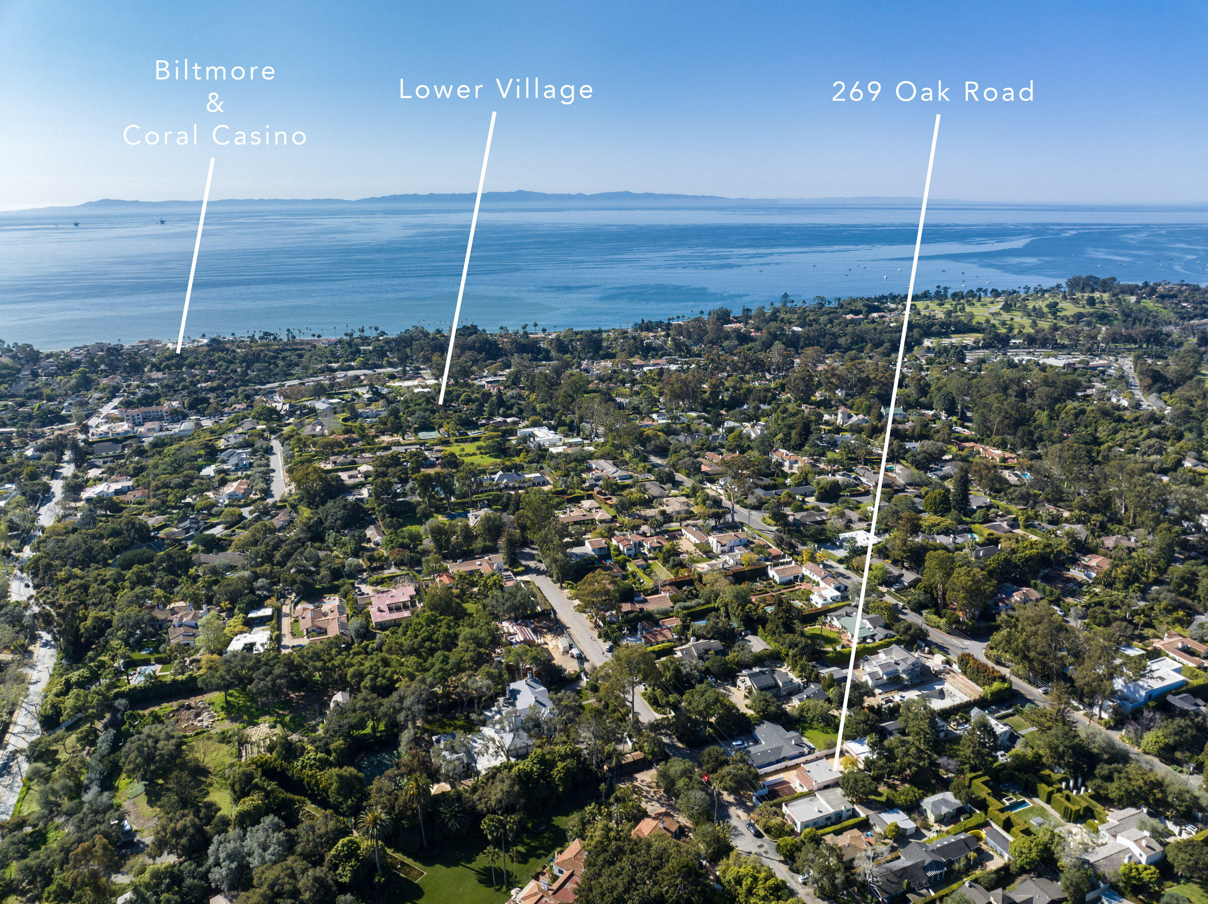 269 Oak Road Montecito, CA 93108 - Photo 2 of 35 Walk to Lower Village