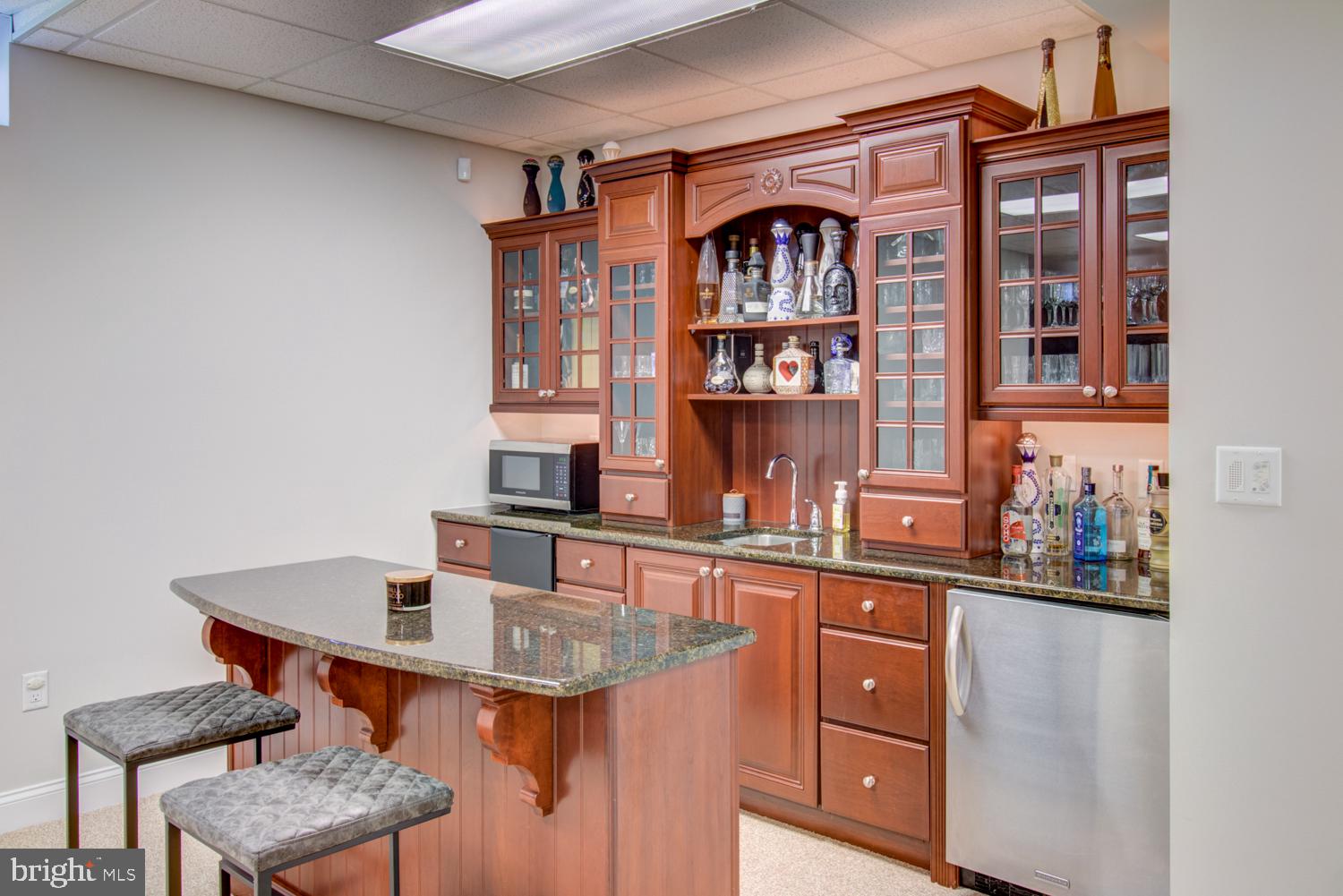 392 Old York Road Hamilton, NJ 08620 - Photo 60 of 66 Finished Basement Bar