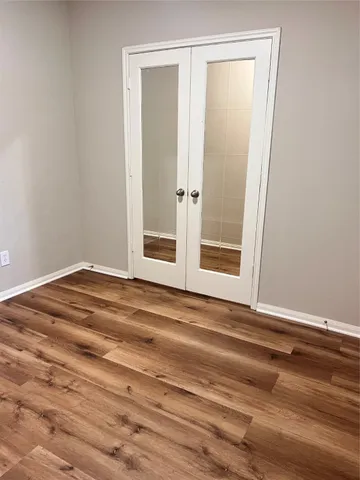 a view of lake with mountain in background