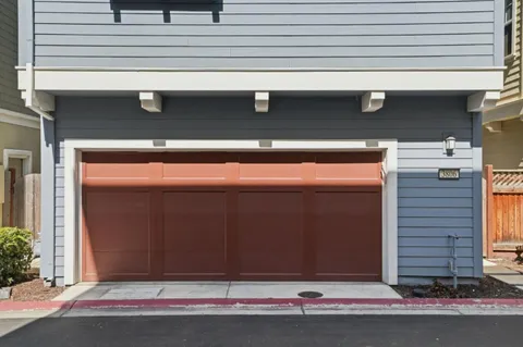 a view of entrance gate of a building