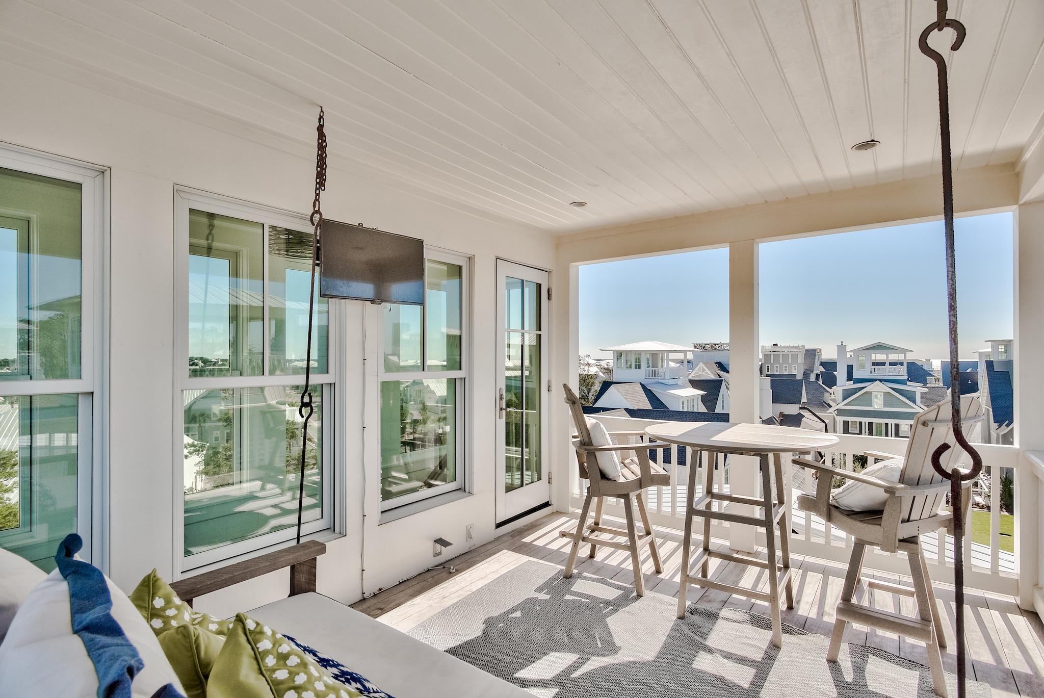17 Patience Ln Inlet Beach Inlet Beach, FL 32461 - Photo 50 of 59 a view of a dining room with furniture window and outside view
