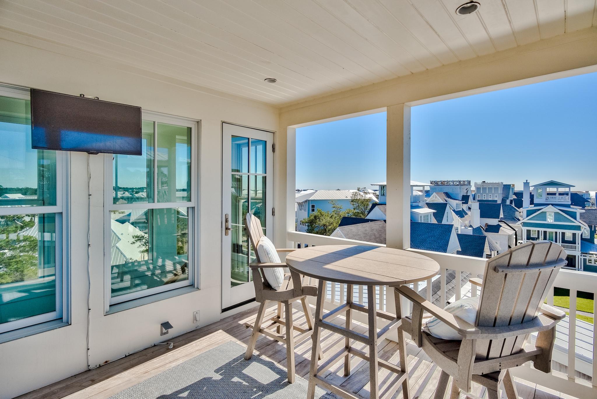 17 Patience Ln Inlet Beach Inlet Beach, FL 32461 - Photo 52 of 59 a view of a dining room with furniture window and wooden floor