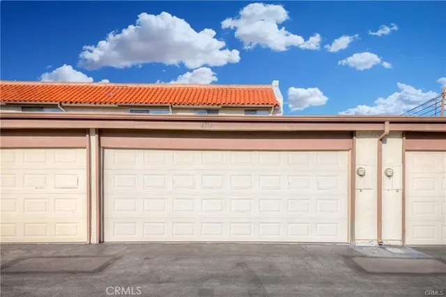 a view of a wooden door