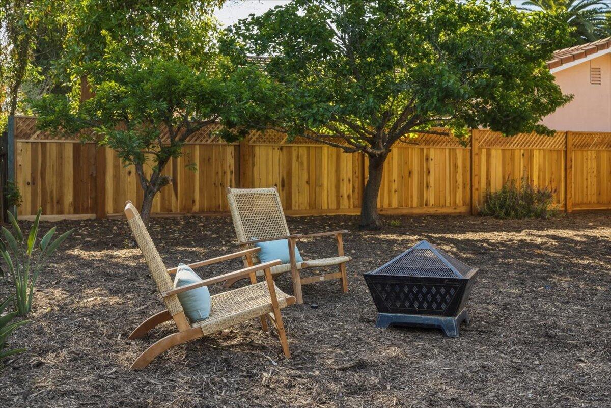 6231 Aberdeen Avenue Goleta, CA 93117 - Photo 14 of 15 a view of a backyard with chairs