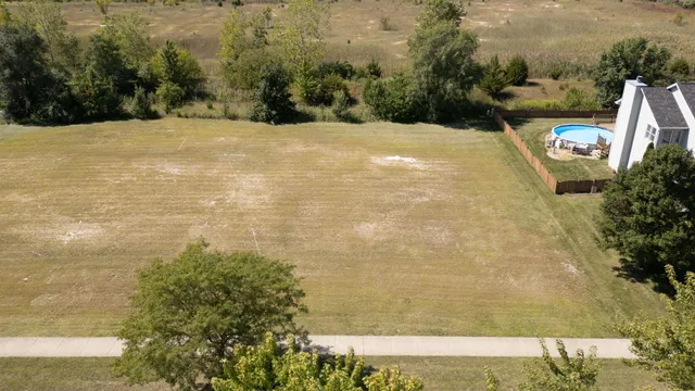 a view of outdoor space and garden
