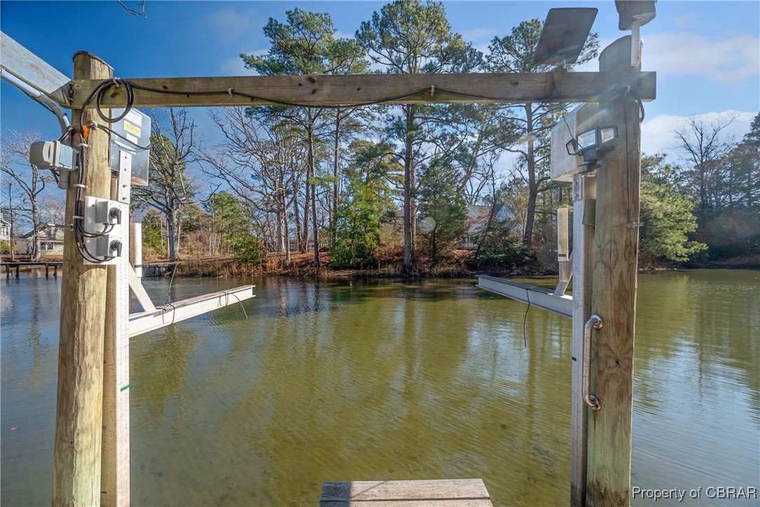 118 Paradise Point Road Yorktown, VA 23692 - Photo 37 of 50 Dock area with a water view