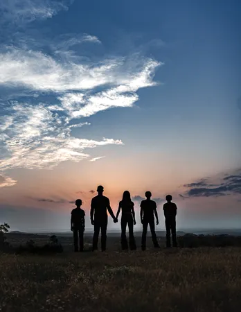 a view of a terrace with a mountain