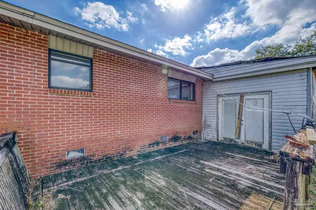 a view of a house with a house