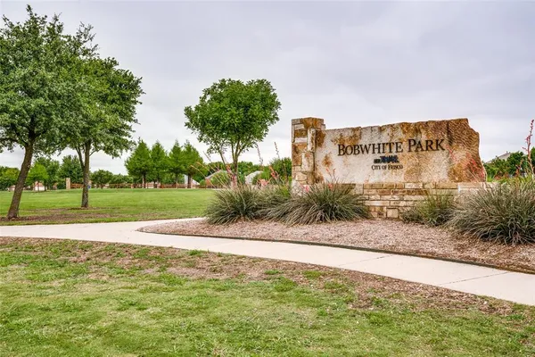 a view of a park with tree s