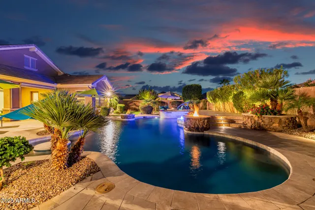 a view of a swimming pool