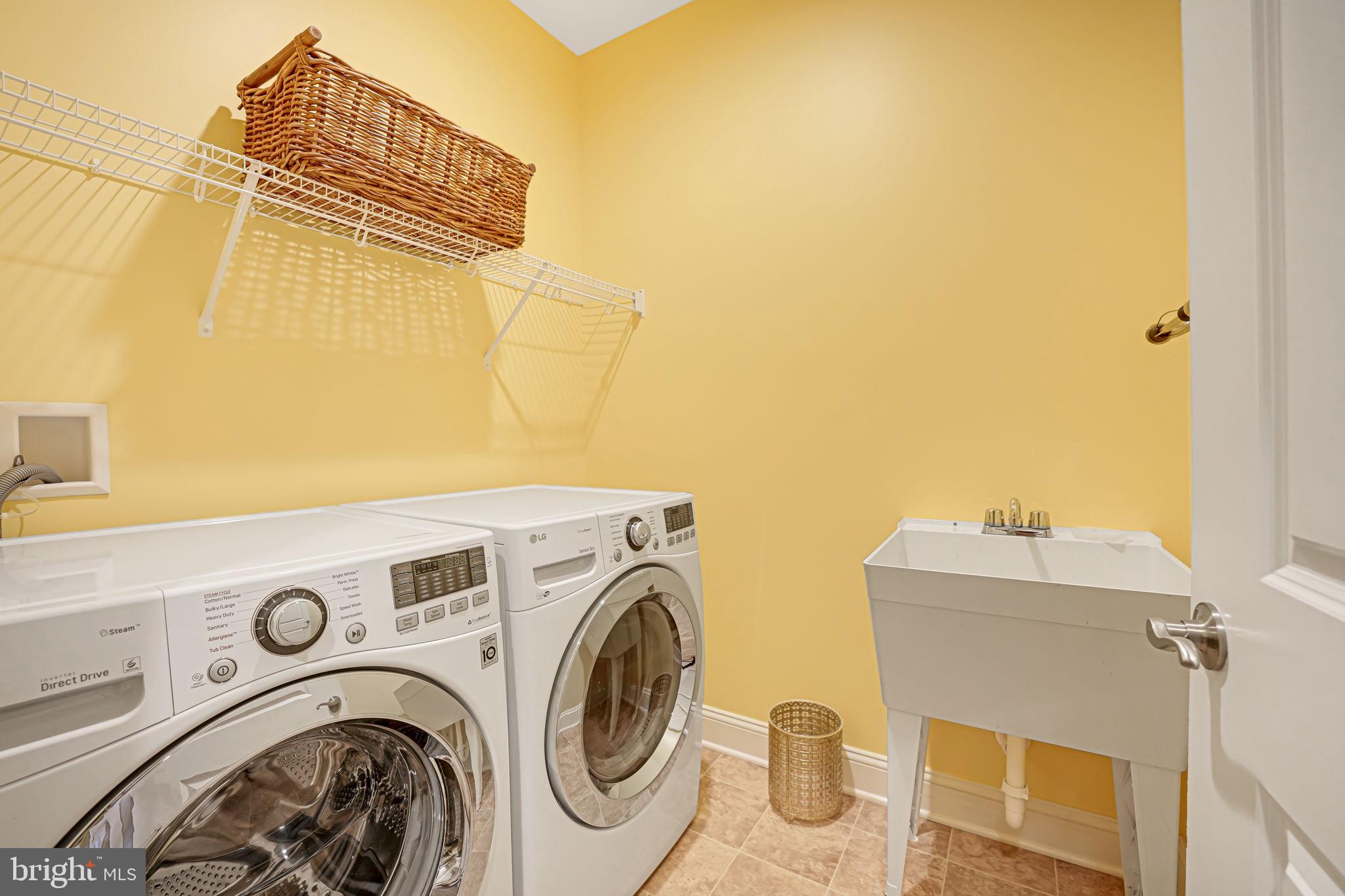 12426 Ruby Red Drive Fredericksburg, VA 22407 - Photo 28 of 46 Full Size Washer Dryer & Convenient Utility Sink