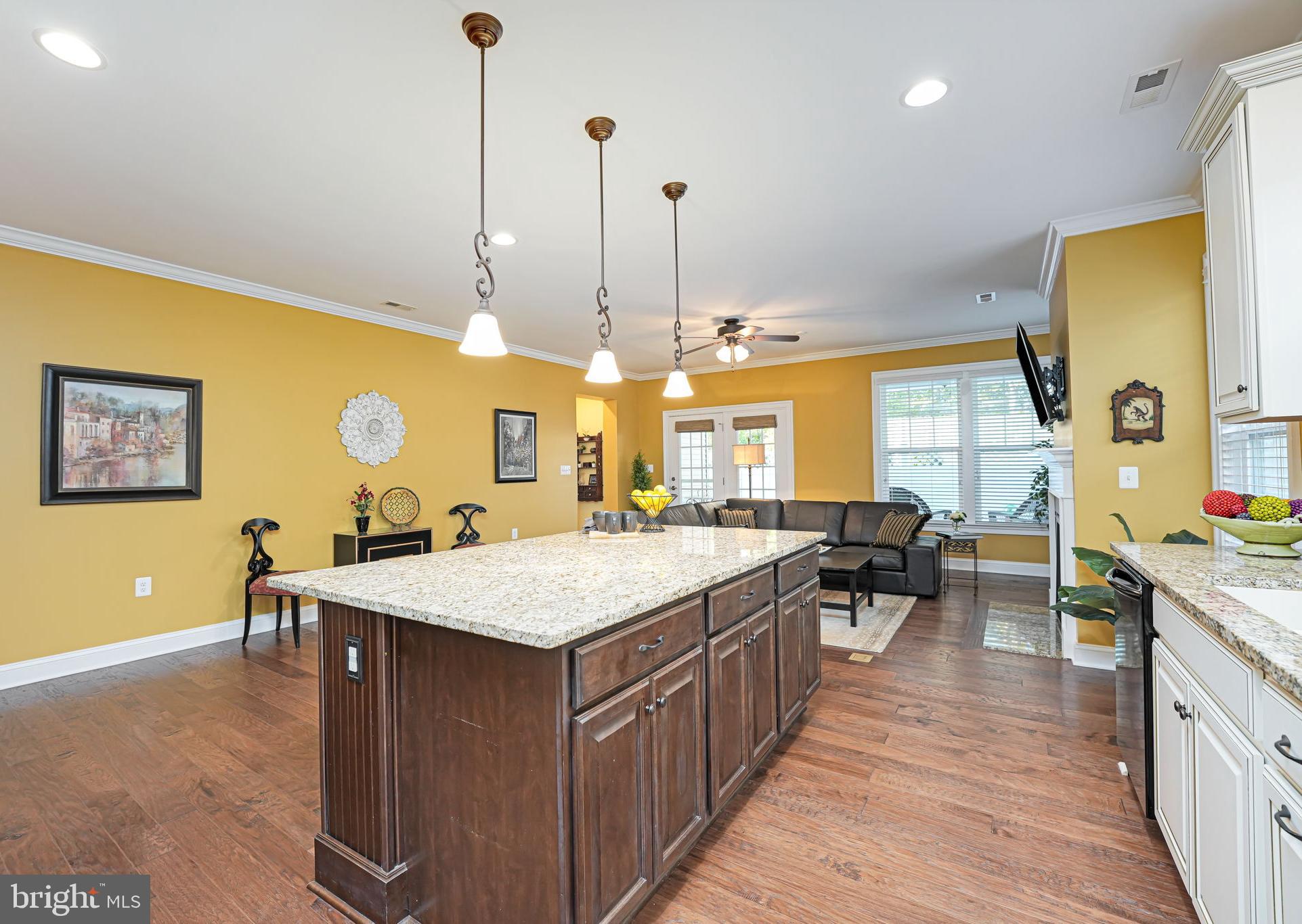 12426 Ruby Red Drive Fredericksburg, VA 22407 - Photo 45 of 46 Modern Open Floor Plan with Contrasting Cabinetry
