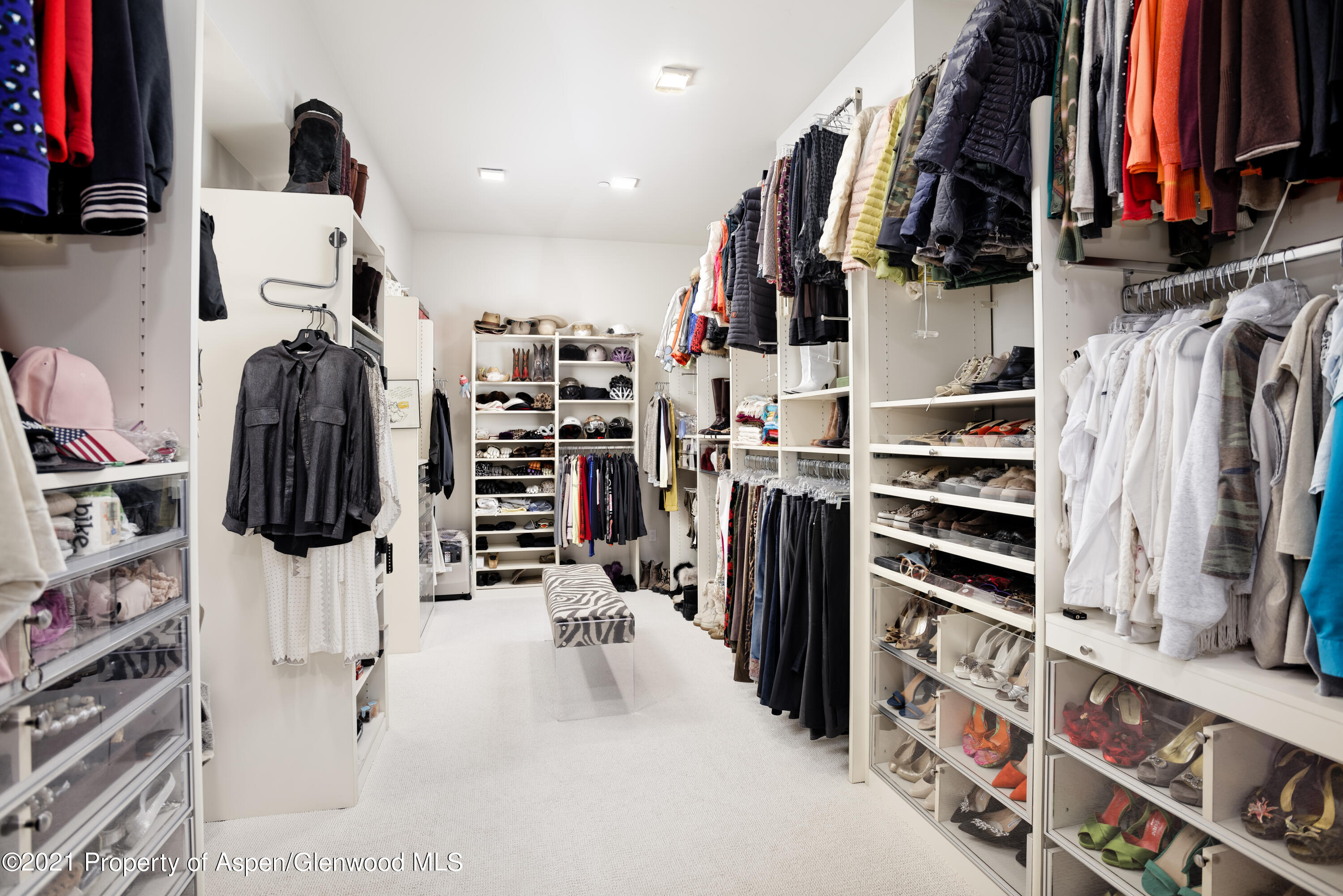 104 Evans Road, Unit 205 Basalt, CO 81621 - Photo 9 of 16 a view of walk in closet with clothes and shoes