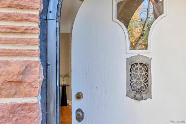 a view of a entryway