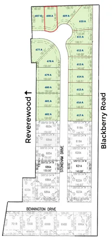 $79,000 | Lot 608 Rosemont, Mishawaka, IN 46544